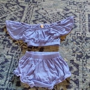 Kate Quinn size 18-24 months off shoulder 2 piece set